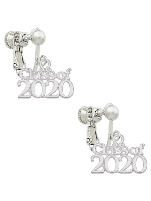 Class of 2020 Clip On Earrings