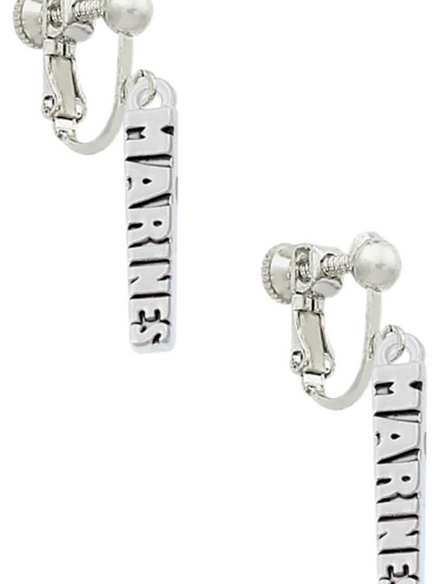 Marines Clip On Earrings