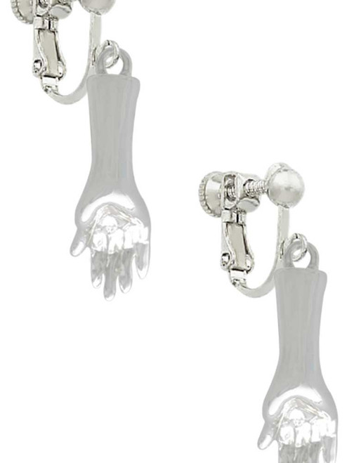 Buddha Hand (Reasoning & Teaching) Clip On Earrings