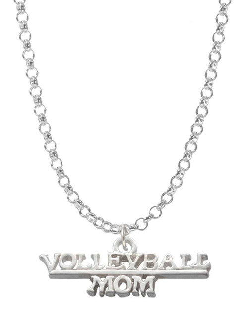 Volleyball Mom Charm Necklace