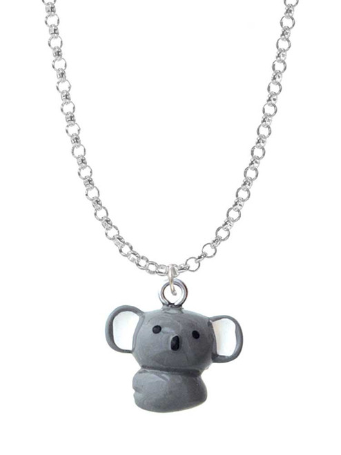 Resin Koala Bear Charm Necklace