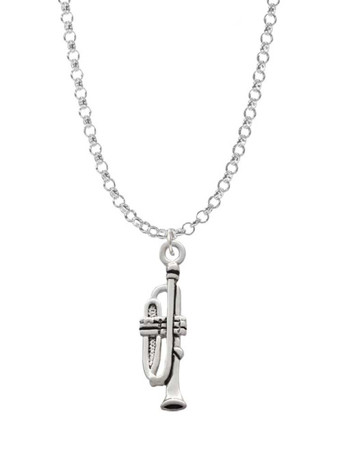 Trumpet Charm Necklace