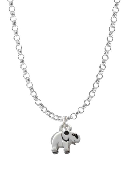 Mini Elephant Charm Necklace