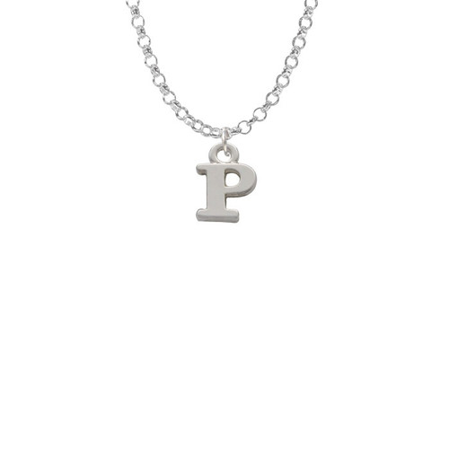 Small Greek Letter - Rho - Charm Necklace