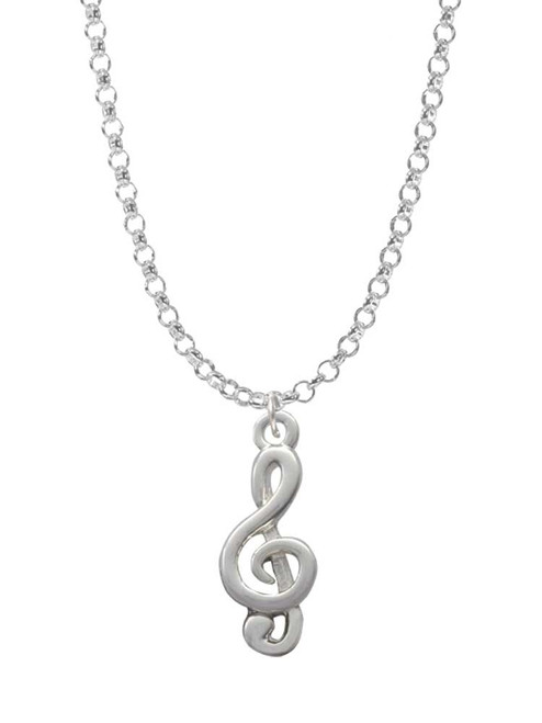 Clef Charm Necklace