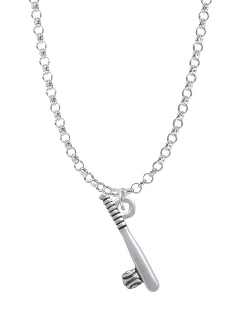 Bat and Ball Charm Necklace
