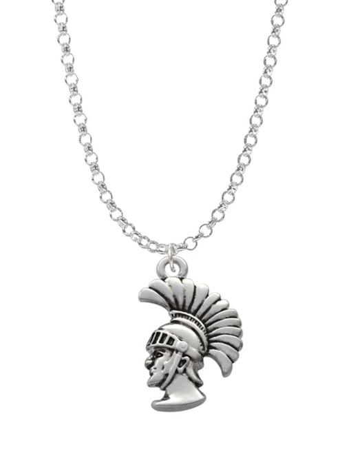 Large Trojan - Mascot Charm Necklace