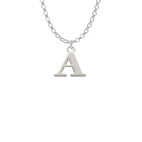 Large Greek Letter - Alpha - Charm Necklace