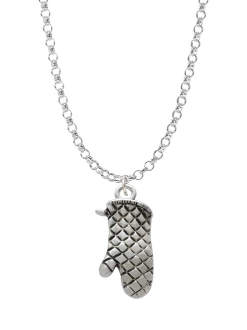 Oven Mitt Charm Necklace