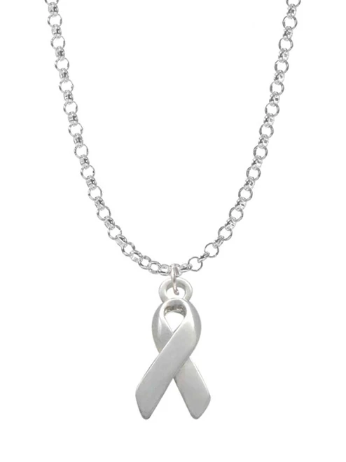 Ribbon Charm Necklace