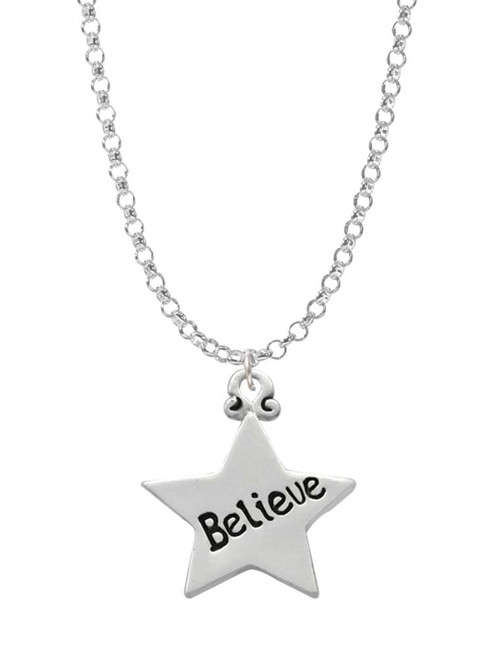 Believe Star Charm Necklace