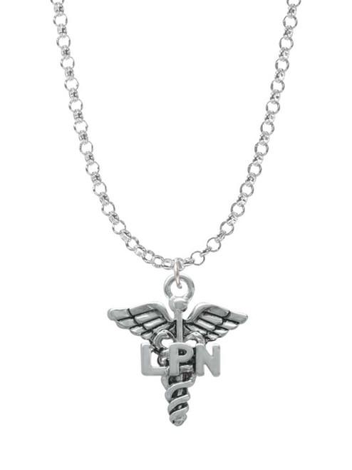 Caduceus - LPN Charm Necklace