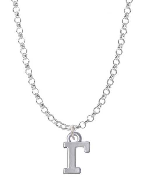 Small Greek Letter - Gamma - Charm Necklace