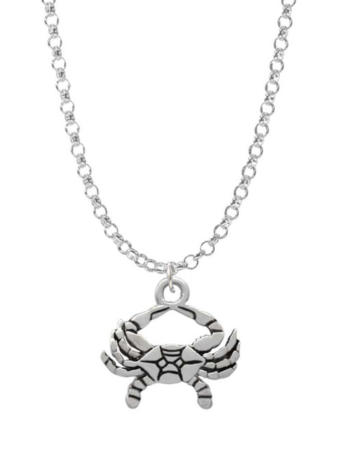 Crab Charm Necklace