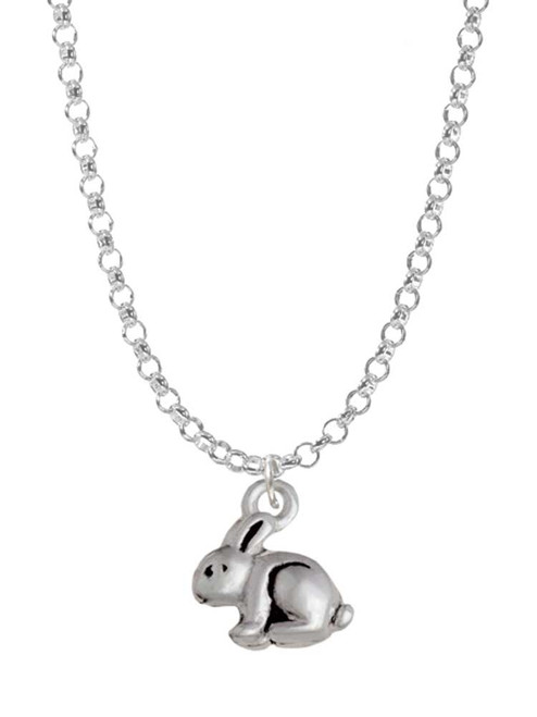 Mini Bunny Charm Necklace