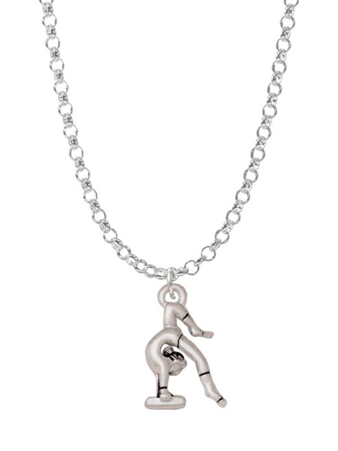 Small Gymnast Balance Beam Charm Necklace