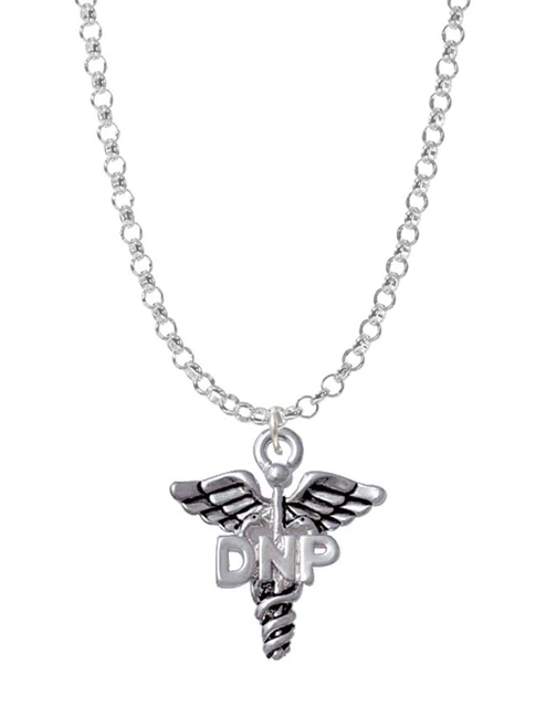 Caduceus - DNP Charm Necklace
