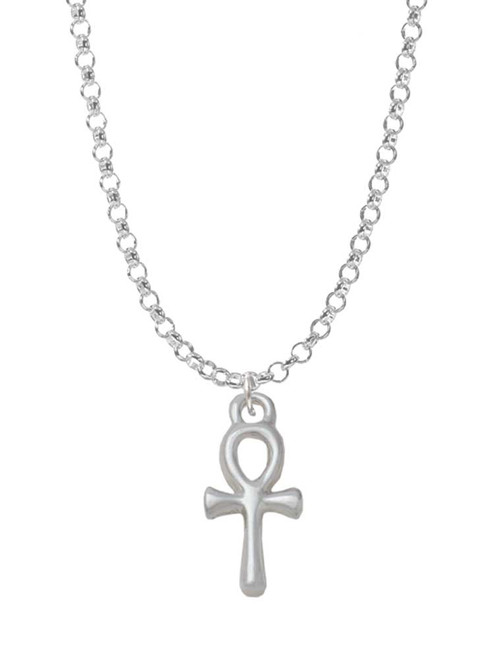 Small Ankh Charm Necklace