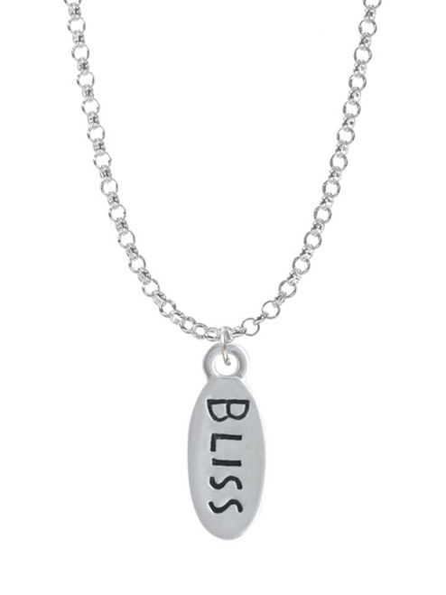 Bliss Oval Charm Necklace