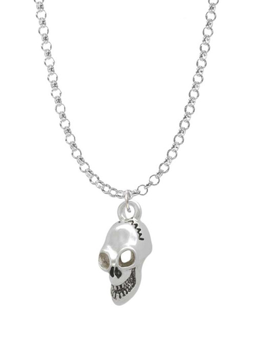 Medium Skull Charm Necklace