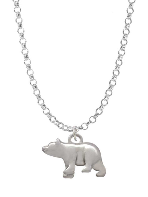 3-D Bear Charm Necklace