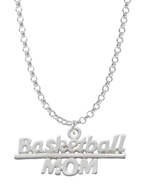 Basketball Mom Charm Necklace
