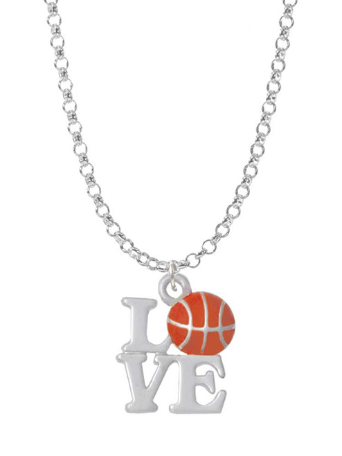 Love with Basketball Charm Necklace