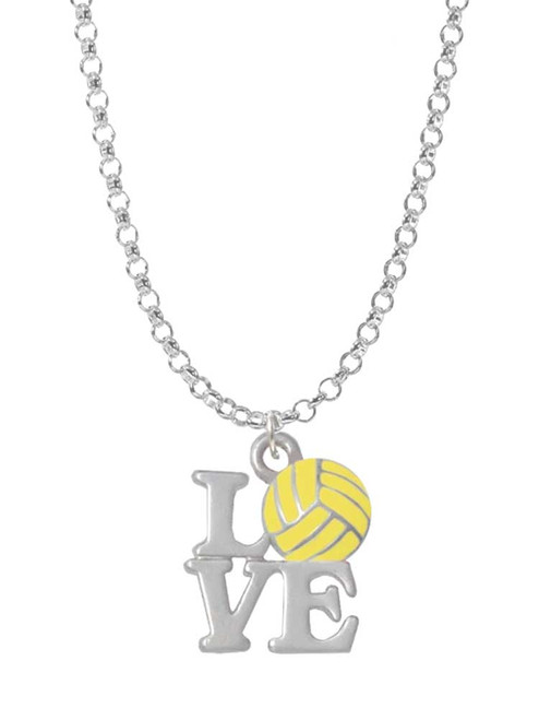 Love with Water Polo Ball Charm Necklace