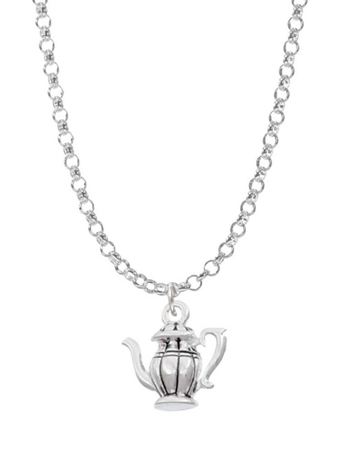 Tea Pot Charm Necklace