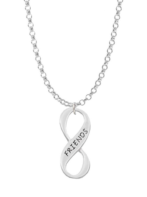 Friends Infinity Sign Charm Necklace