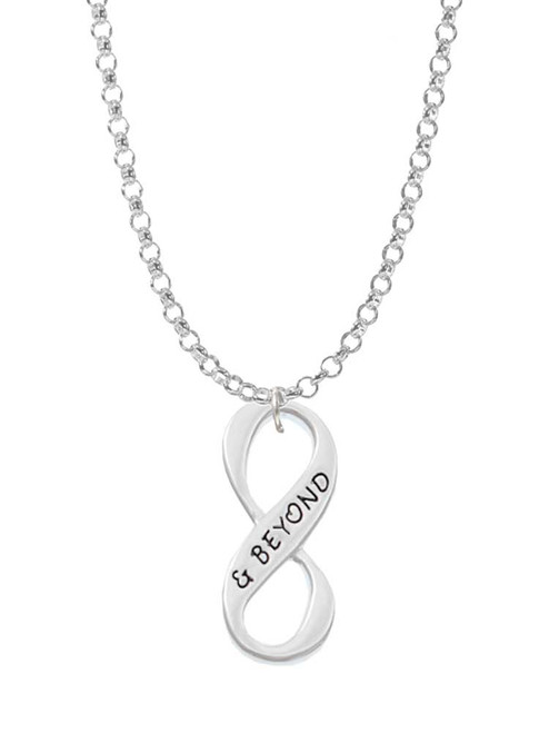& Beyond Infinity Sign Charm Necklace