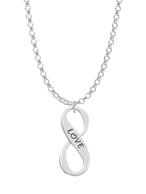 Love Infinity Sign Charm Necklace
