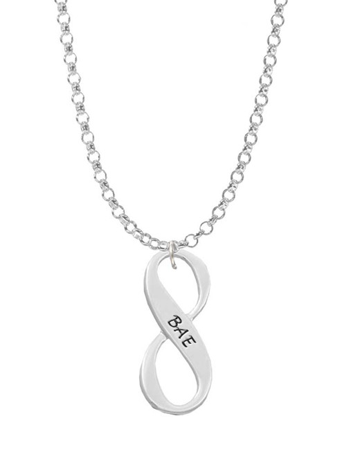 BAE Infinity Sign Charm Necklace