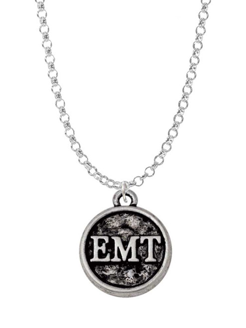 Medical Caduceus Seal - EMT Charm Necklace