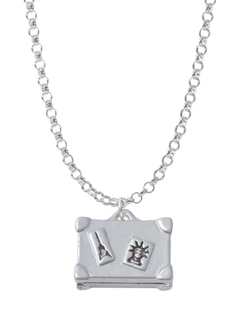 Suitcase Charm Necklace