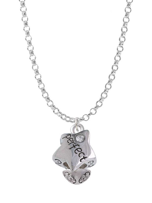 Perfect Star with Crystal Charm Necklace