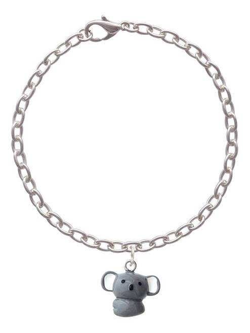 Resin Koala Bear Charm Bracelet