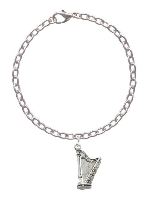 Harp Charm Bracelet