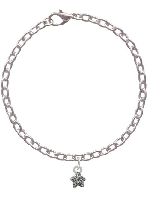 Mini Starfish Two Sided Charm Bracelet