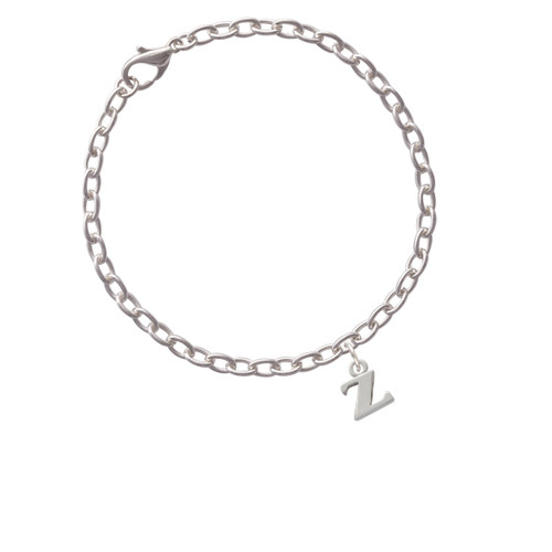Small Greek Letter - Zeta - Charm Bracelet