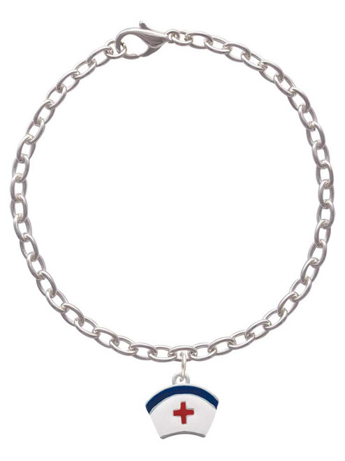 Nurse Hat Charm Bracelet