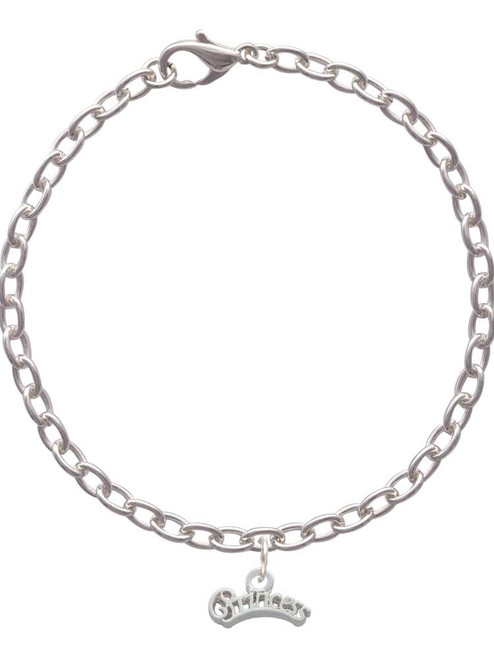 Script ''Princess'' Charm Bracelet