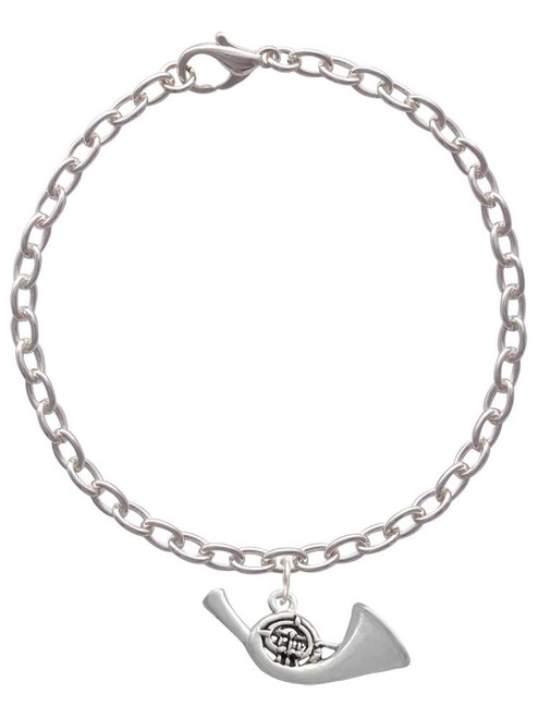 French Horn Charm Bracelet
