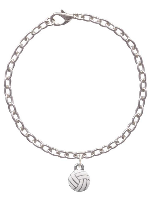 Mini Volleyball - Two Sided - Charm Bracelet