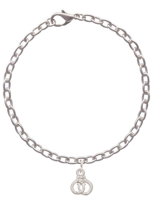 Mini Handcuffs Charm Bracelet