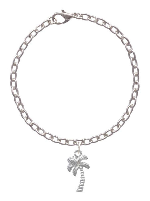 Palm Tree Charm Bracelet