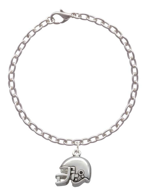 Football Helmet Charm Bracelet