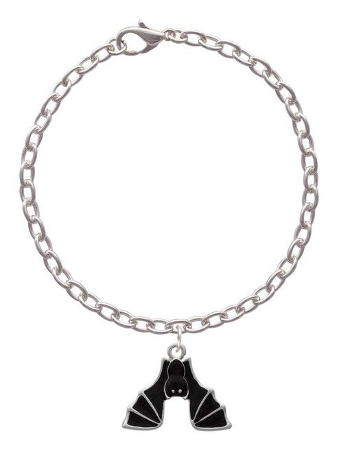 Hanging Bat Charm Bracelet