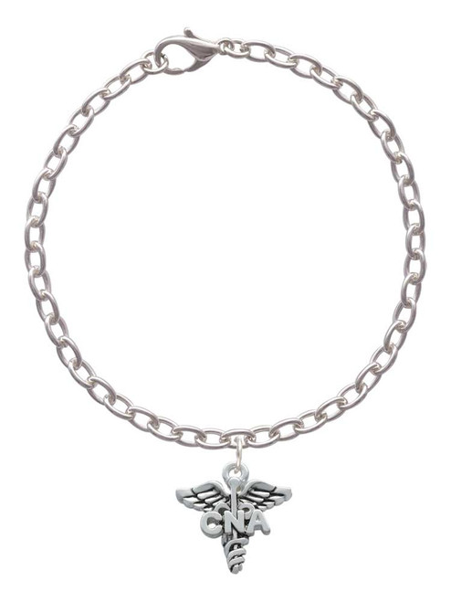 Caduceus - CNA Charm Bracelet