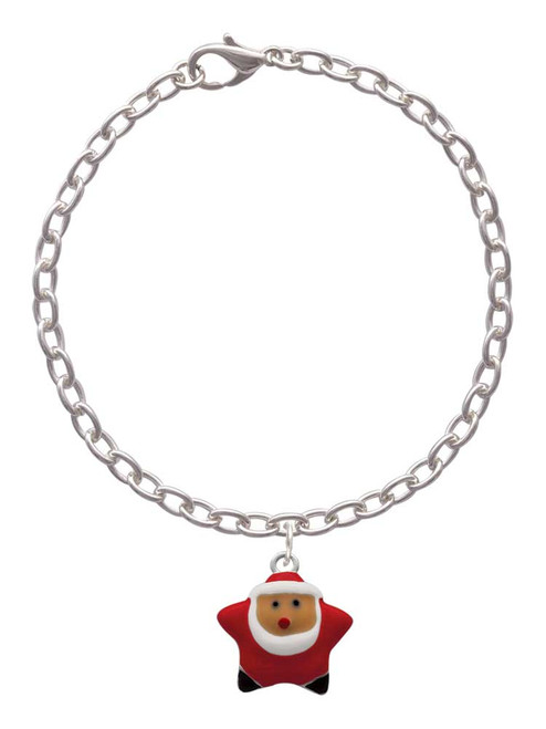 Star Santa Charm Bracelet